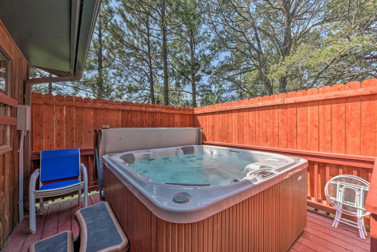 Quiet Retreat With Hot Tub - 16 Miles To Ski Apache! Ruidoso Ngoại thất bức ảnh