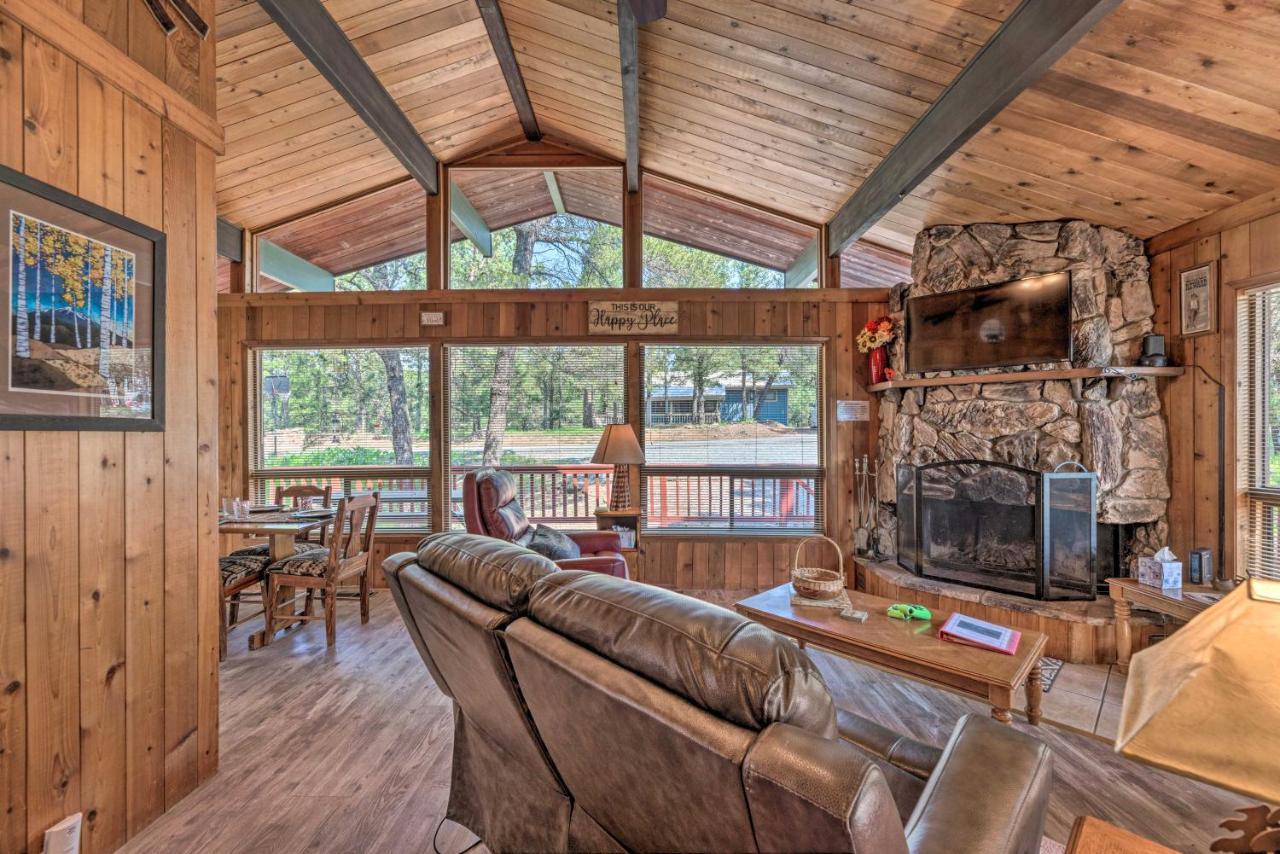 Quiet Retreat With Hot Tub - 16 Miles To Ski Apache! Ruidoso Ngoại thất bức ảnh