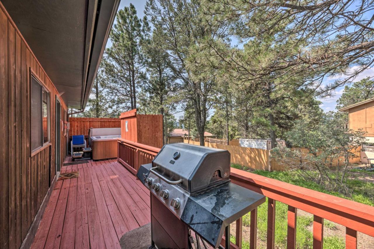 Quiet Retreat With Hot Tub - 16 Miles To Ski Apache! Ruidoso Ngoại thất bức ảnh